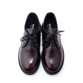 [GIRLS GOOB] Men's Lace Up Dress Shoes, Wide Toe, Men's Invisible Height Increasing Elevator Shoes - Made in KOREA